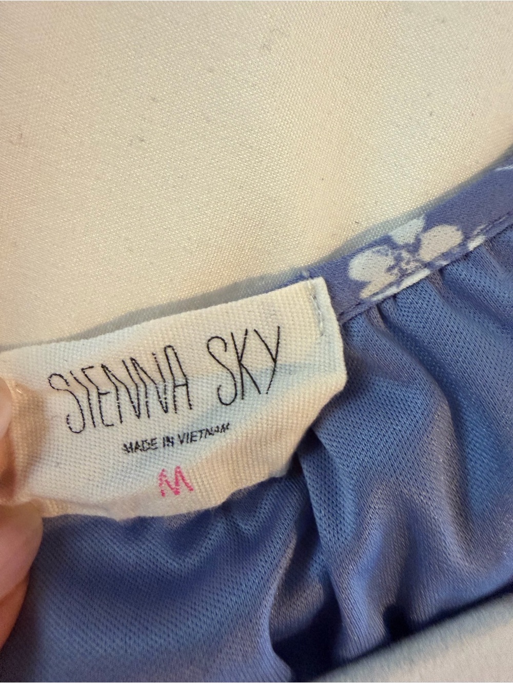 Sienna Sky blue Floral Dress - Picture 3 of 4